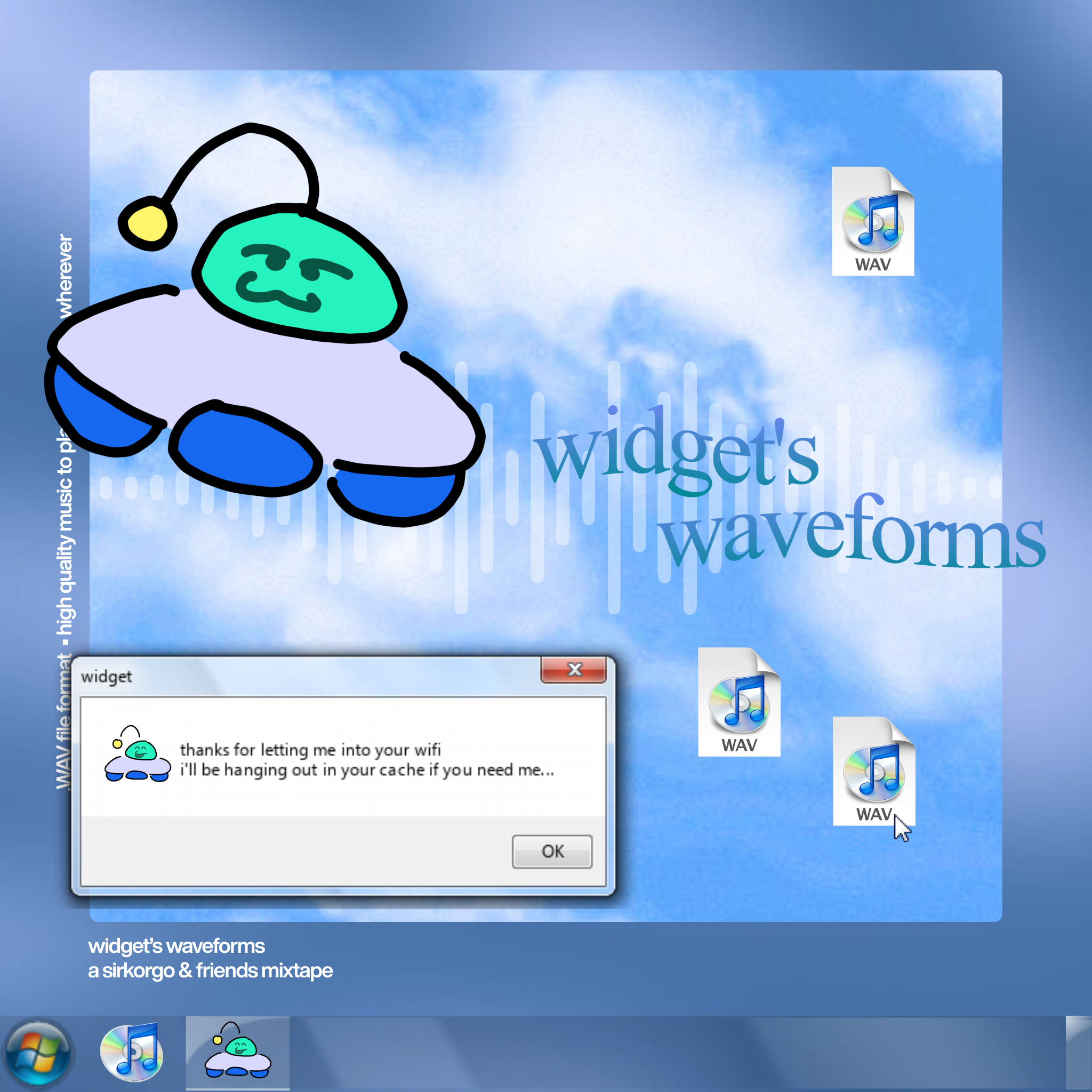 Widget's Waveforms (Playlist Thumbnail)