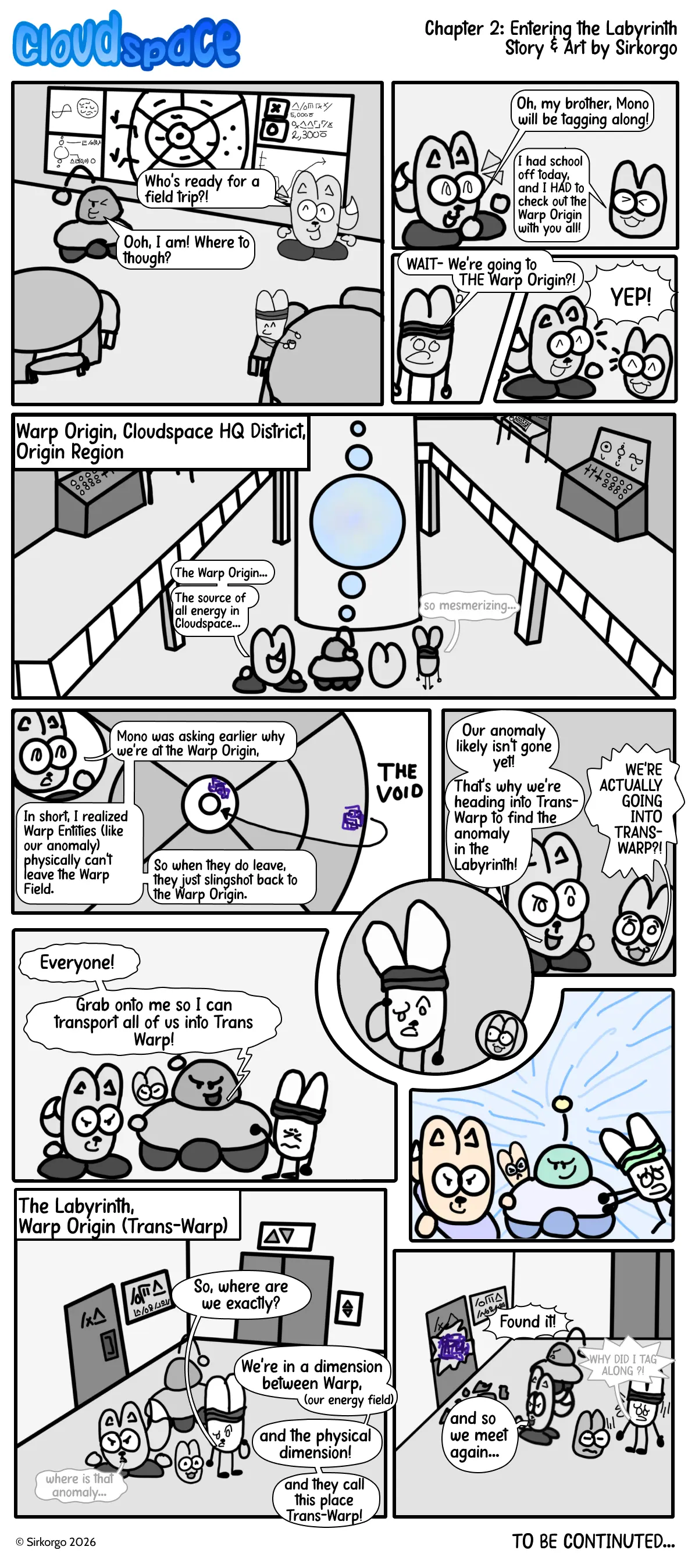 Cloudspace Chapter 2: Entering the Labyrinth