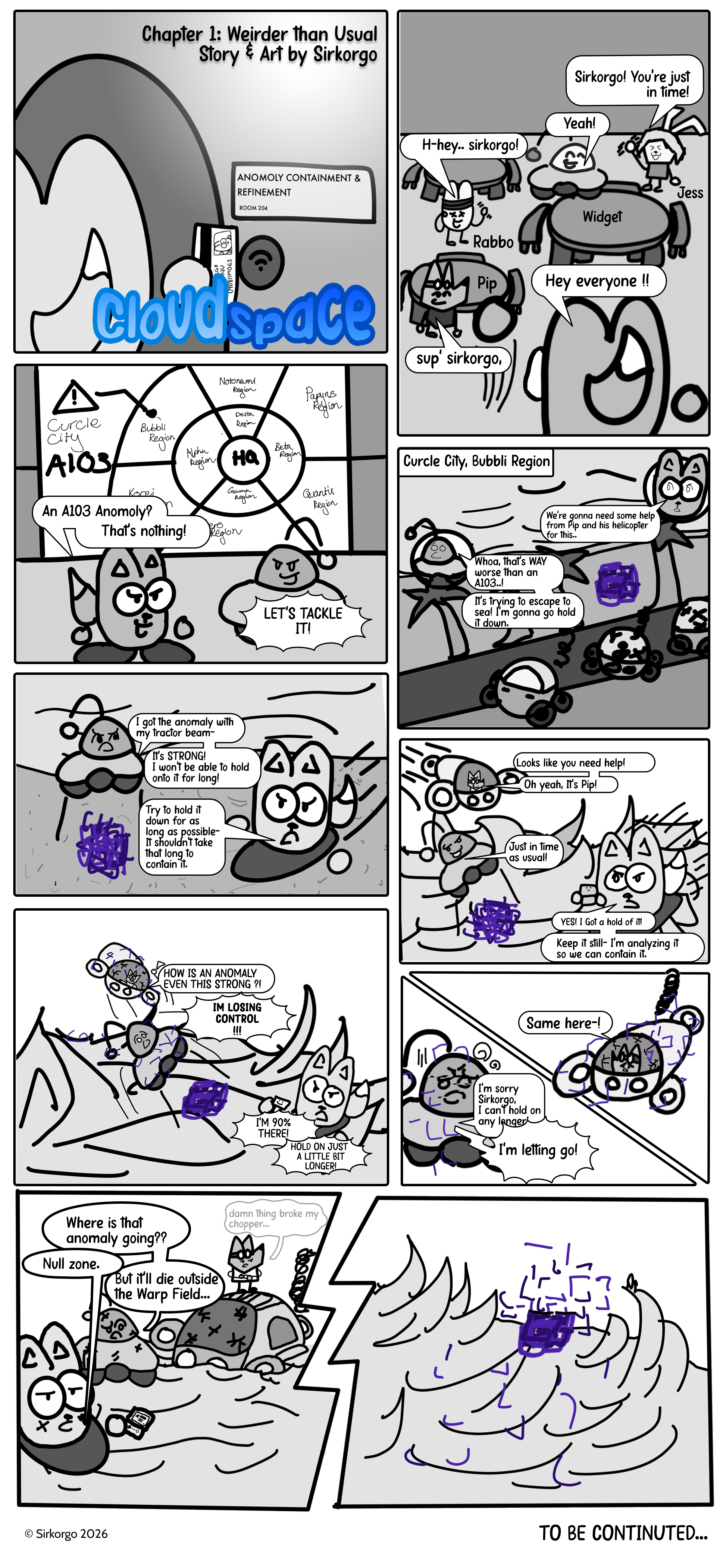 Cloudspace Chapter 1: Weirder than Usual