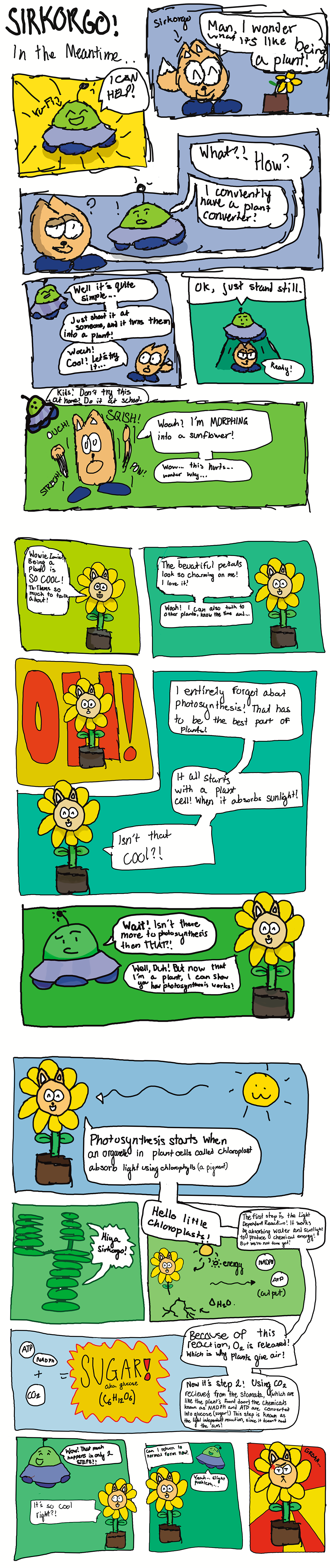 Sirkorgo! In the Meantime... Chapter 1: Sirkorgo Photosynthesizes!