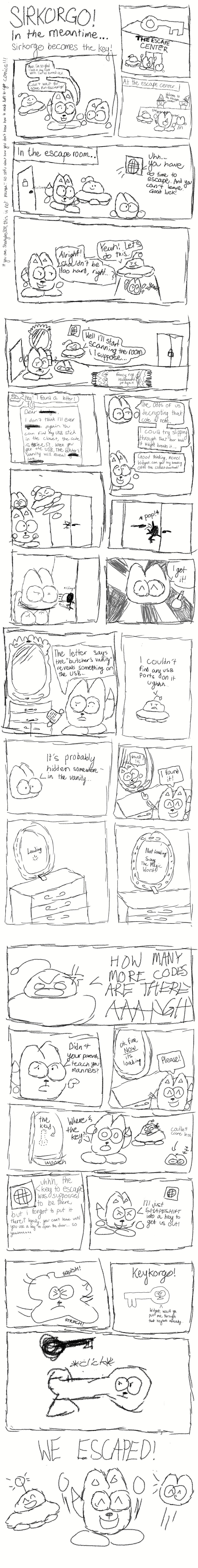 Sirkorgo! In the Meantime... Chapter 3: Sirkorgo Becomes the Key